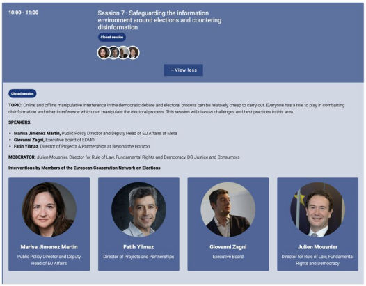 workshop on “Tools to immunise our citizens against #misinformation and #disinformation