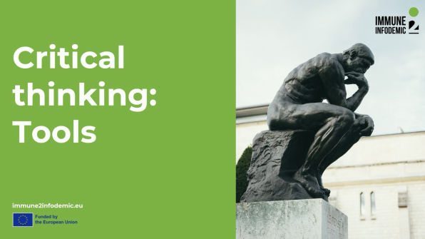 I2I Critical thinking Tools